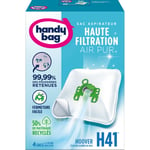 Sacs Aspirateur Handy Bag H41 Handy Bag - Le Lot De 4 Sacs + 1 Filtre