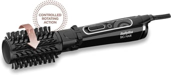 BaByliss Big Hair Rotating Hot Air Blow dry Brush, Dry and style in one step