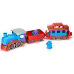 Green Toys leksakståg med vagnar