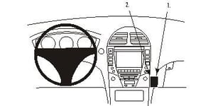 Lexus ES Serie 06-12, Vinklad