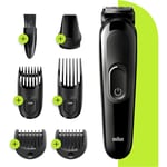 Braun Beard Trimmer Shaver Face Hair Clippers Trimmer Men's Grooming Kit 6-In-1