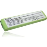 vhbw Batterie compatible avec Sharp IM-MT880S, IM-MT899H, MD-DR7, MD-DS8, MD-DT190, MD-MT180 lecteur MP3 baladeur MP3 Player (1200mAh, 1,2V, NiMH)