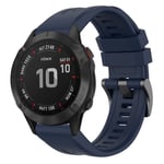 Garmin Fenix ​​​​6 Pro silikonklokkerem - blå