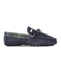 Barbour Mens Tueart Slippers - Blue - Size UK 10