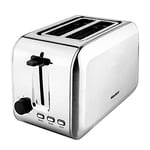 WeeKett 2 Slice Toaster Stainless Steel 750 W, Two Slice Toaster - Silver