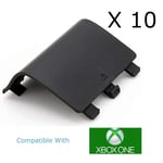 x 10 Xbox One Controller Battery Cover Pack Shell Back Cover BLACK