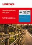 360 Sheets A4 240 Gsm High Glossy Photo Paper For Inkjet Paper Printer Hartwii
