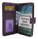 New Standcase Wallet Samsung Galaxy M20 (M205F) (Lila)