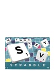 Games Scrabble Brætspil Word Toys Puzzles And Games Games Educational Games Multi/patterned Mattel Games