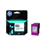 HP 901 - 9 ml - couleur (cyan, magenta, jaune) - original - cartouche d'encre - pour Officejet 4500, 4500 G510, J4524, J4540, J4550, J4580, J4624, J4660, J4680