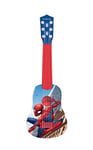 Lexibook, Bleu/Rouge, Marvel Spider-Man Peter Parker Ma première guitare, 6 cordes en nylon, 53 cm, guide inclus, K200SP, 01