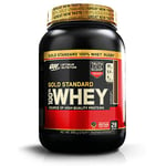Optimum Nutrition Gold Standard Whey Protein Powder Muscle Building Supplements with Glutamine and Amino Acids, Extreme Milk Chocolate, 28 Servings, 900 g, Packaging May Vary