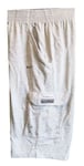 NEW NIKE Men's Fit-Dry Lightweight Cotton Fleece Gym Fitness Shorts Light Grey M