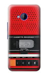 Red Cassette Recorder Graphic Case Cover For HTC U11 Life