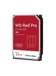 WD Red Pro 240KFGX - hard drive - 24 TB - SATA 6Gb/s - 24TB - Hårddisk - WD240KFGX - SATA-600 - 3,5"