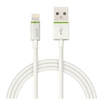 Leitz Câble XL, Lightning vers USB, 2m, Certifié Apple, Complete, Blanc, 62130001