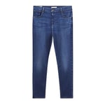 Levi's Women's Plus Size 721 High Rise Skinny Jeans, Dark Indigo Worn In, 18 M