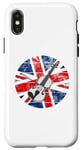 iPhone X/XS Violin UK Flag Violinist String Player British Musician Case