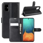 samsung Samsung A71 PU Wallet Case Black