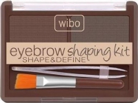 Wibo WIBO_Shape Define Eyebrow Shaping Kit do stylizacji brwi Dark