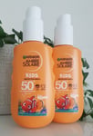 2 x Garnier Ambre Solaire Nemo Kids Protection Spray SPF50 150ml