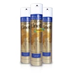 3x L'oreal Elnett Strong Hold Hair Spray 300ml