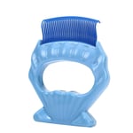 Dog hair brush Gentle Claw Teeth Shedding Dog Comb Puppy Cat Pet Grooming Massage Tools For Removing Matted Fur Knots And Tangles Onesize Blue