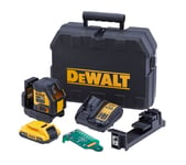 Ristilinjalaser DeWalt DCLE34021D1-QW; 18 V; 1x2,0 Ah akku