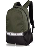 Puma Phase II Backpack One Size Green/Black  Laptop School Gym Accessories Bag