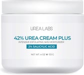 UREA LABS 42% Urea Cream plus 2% Salicylic Acid, 150Ml Highest Potency Intensive
