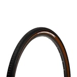 Panaracer GravelKing Semi Slick Plus TLC Folding Tyre : Black/Brown, 700 x 43c