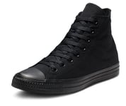 Converse Black Chuck Taylor All Star Hi Top Shoes Trainers Uk Size 7 Unisex New 