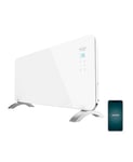 Cecotec Ready Warm 6750 Crystal Connection. Radiateur convecteur design WIFI, puissant et silencieux 2000W. Ecran LED, controle via Smartphone, 2 modes, anti-surchauffe.