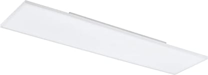 EGLO connect.z Panneau LED connecté Turcona-Z, plafonnier 120 x 30 cm, lampe de plafond intelligente ZigBee contrôlable par appli et commande vocale, blanc chaud - froid, RGB, dimmable