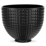 KitchenAid Keramikskål 4,7 liter, black studdes
