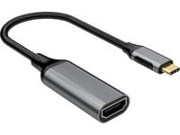 iiglo USB-C till HDMI adapter (Space grey aluminium)