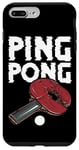 Coque pour iPhone 7 Plus/8 Plus Ping Pong Power Raquette de tennis de table