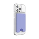 Popsockets: PopWallet for MagSafe - Sleek, Removable and Magnetic Card Holder for Smartphones and Cases - Deep Periwinkle