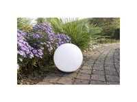 Heitronic Solar Dekorationsljus Globo 37234 Solar Boll Led (Rgb) 0,4 W Rgbw Vit
