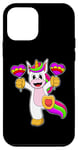 Coque pour iPhone 12 mini Licorne Coeurs
