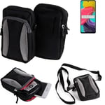 For Samsung Galaxy M53 5G Holster belt bag travelbag Outdoor case cover