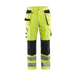 Blåkläder Varselbyxa med ventilation - Varselgul/Marinblå / C50