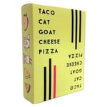 Ostpizza Spel Familjespel Spel Pizza Engelska Spelkort Kortspel för Vuxna Tonåringar och Barn