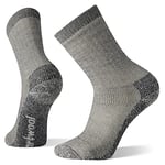 Smartwool Men’s Hike Classic Edition Extra Cushion Crew Socks – Merino Wool Socks for Hiking, Camping, Walking & Hunting – Made in USA - Medium Gray, XL