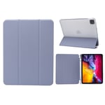 iPad Pro 11 inch (2020) / (2018) cool tri-fold leather case - Purple