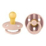 BIBS Studio Colour Block Latex Blush Mix 2 pcak - Flera storlekar