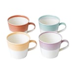 Royal Doulton 1815 Lights 1815TW26147 Mugs 0.45ltr Mixed Set of 4, Porcelain, Assorted, 4 Count (Pack of 1)