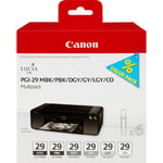 Canon 4868B018/PGI-29 Ink cartridge multi pack MBK,PBK,DGY,GY,LGY,CO P