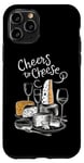 Coque pour iPhone 11 Pro Vive la fête du fromage et du vin