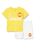 FIFA Official World Cup 2022 Tee & Short Set, Baby's, Spain, Alternate Colours, 3-6 Months